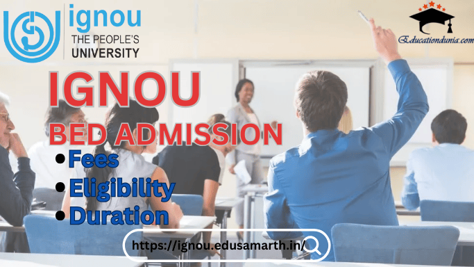 IGNOU BEd Admission 2025-26